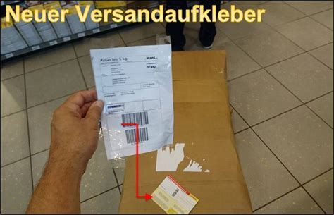 DHL rückerstattung eBay